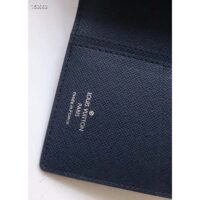 Louis Vuitton LV Unisex Brazza Wallet Taïga Leather Discreetly Stamped LV Initials (1)