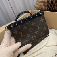 Louis Vuitton LV Unisex Petite Malle V. Monogram Coated Canvas S-Lock (1)