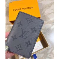 Louis Vuitton LV Unisex Pocket Organizer Coated Canvas Cowhide Leather Lining (4)