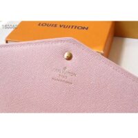 Louis Vuitton LV Women Sarah Wallet Fall for You Black Monogram Coated Canvas (4)