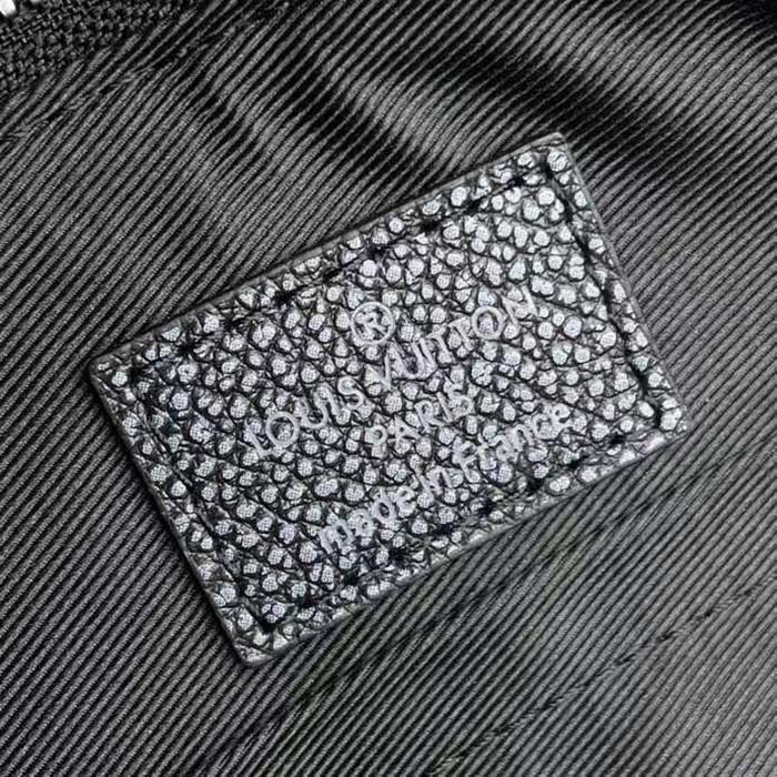 Louis Vuitton Unisex City Keepall Bag Black Charcoal Cowhide Leather (2)