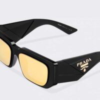 Prada Women Symbole Sunglasses with Traditional Prada Triangle Logo-Black (1)