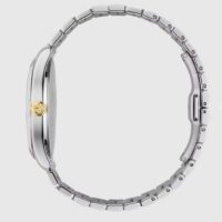 Gucci Unisex GG G-Timeless Watch 38mm Colored Snake Steel Yellow Gold PVD Bracelet (2)