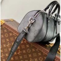 Louis Vuitton LV Unisex Keepall Bandoulière 25 Monogram Eclipse Reverse Coated Canvas (7)