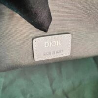 Dior Unisex CD Hit The Road Pet Carrier Bag Gray Diamond Canvas Smooth Calfskin (3)