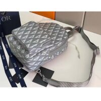 Dior Unisex CD Mini Rider Sling Bag Dior Gray CD Diamond Canvas (2)