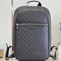 Louis Vuitton LV Unisex Michael Backpack NV2 Damier Infini Onyx Cowhide Leather (7)