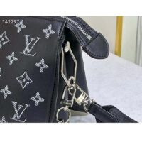 Louis Vuitton LV Women Coussin BB Handbag Black Glass Beads Polyester Satin (3)