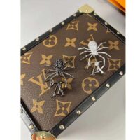 Louis Vuitton Unisex LV Spider Brooch Black Metal Black Ruthenium-Colour Finish Strass (5)