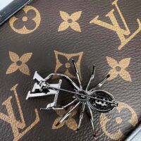 Louis Vuitton Unisex LV Spider Brooch Black Metal Black Ruthenium-Colour Finish Strass (5)