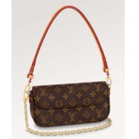 Louis Vuitton Women LV Wallet On Chain Ivy Brown Monogram Coated Canvas (2)