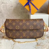 Louis Vuitton Women LV Wallet On Chain Ivy Brown Monogram Coated Canvas (2)