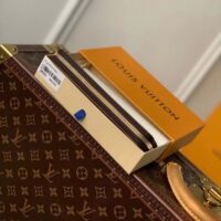 Louis Vuitton LV Unisex Clémence Wallet Brown Monogram Reverse Coated Canvas (5)