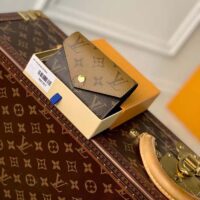 Louis Vuitton LV Unisex Victorine Wallet Brown Monogram Reverse Coated Canvas (4)