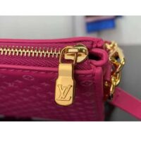 Louis Vuitton LV Women Lexington Pouch Rose Pink Monogram-Embossed Calf Leather (1)