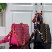 Louis Vuitton LV Women Lexington Pouch Black Monogram-Embossed Calf Leather (2)