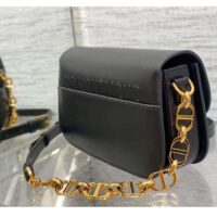 Dior Women CD 30 Montaigne Avenue Bag Black Box Calfskin (15)