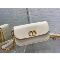 Dior Women CD 30 Montaigne Avenue Bag Dusty Ivory Box Calfskin (10)