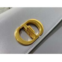 Dior Women CD 30 Montaigne Avenue Bag Ethereal Gray Box Calfskin (8)