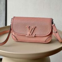 Louis Vuitton LV Women Buci Crossbody Light Pink Epi Grained Smooth Cowhide Leather (1)