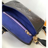 Louis Vuitton LV Women Diane Black Embossed Supple Grained Cowhide Leather (6)