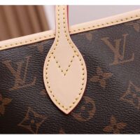 Louis Vuitton Unisex LV x YK Neverfull MM Monogram Coated Canvas Pumpkin Print (1)