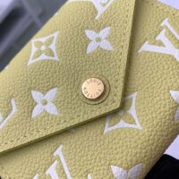 Louis Vuitton Unisex Victorine Wallet Lemon Yellow Monogram Empreinte Embossed Supple Grained Cowhide (1)