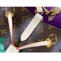 Louis Vuitton Women LVxYK NeoNoé MM Monogram Coated Canvas Pumpkin Print (4)