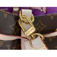 Louis Vuitton Women LVxYK NeoNoé MM Monogram Coated Canvas Pumpkin Print (4)