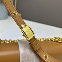 Dior Women CD 30 Montaigne East-West Bag Chain Golden Saddle Calfskin (1)