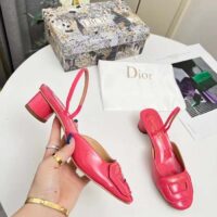 Dior Women CD Day Slingback Pump Indy Pink Patent Calfskin (11)