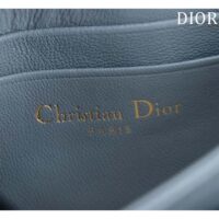 Dior Women CD Miss Dior Mini Bag Cloud Blue Cannage Lambskin (9)