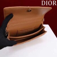 Dior Women CD Miss Dior Mini Bag Medium Tan Cannage Lambskin (6)