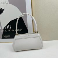 Dior Women CD Small Dior Key Bag Dusty Ivory Box Calfskin (3)