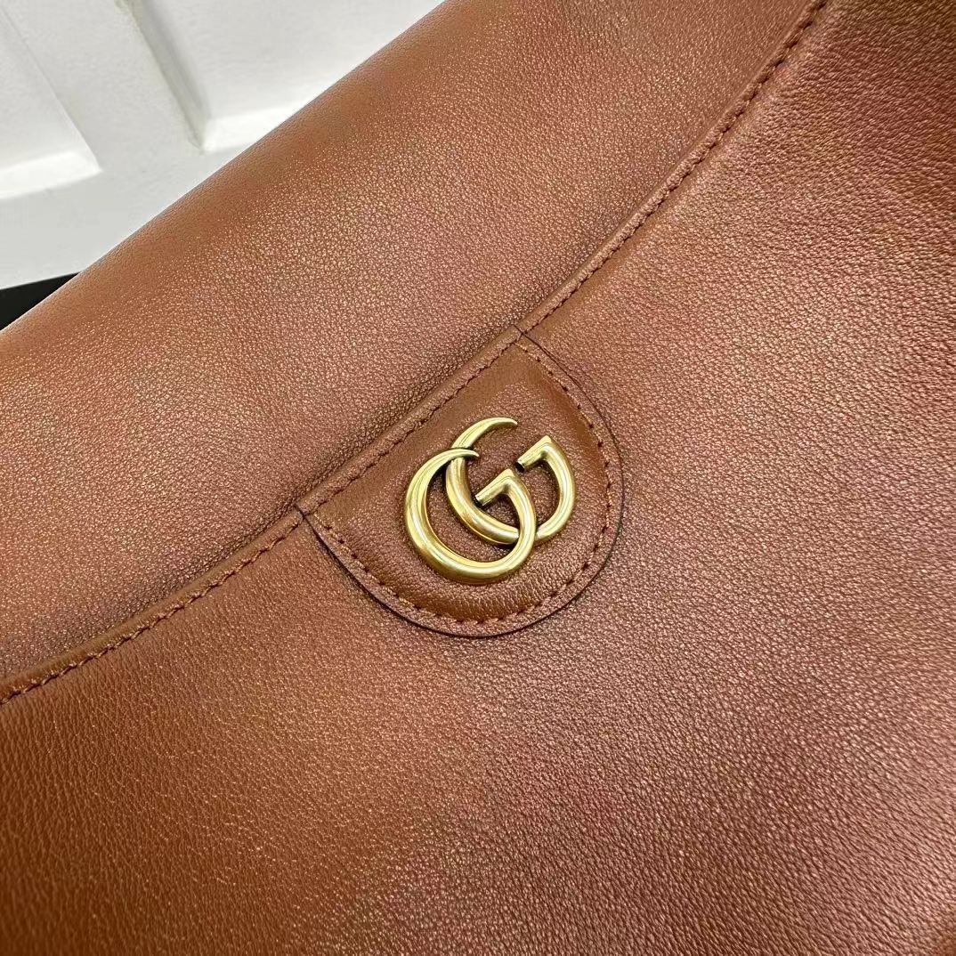 Gucci Women Diana Medium Shoulder Bag Cuir Leather Double G (3)