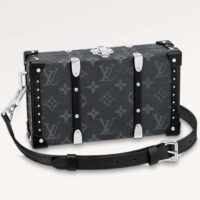 Louis Vuitton LV Unisex Neo Wallet Trunk Black Monogram Eclipse Coated Canvas (6)