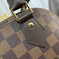 Louis Vuitton LV Women Braided Alma BB Brown Damier Ebene Coated Canvas (2)