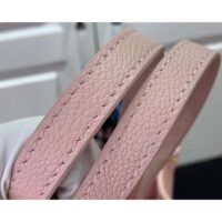 Louis Vuitton LV Women OnTheGo MM​ Gradient Pink Monogram Empreinte Embossed Cowhide Leather (3)