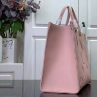 Louis Vuitton LV Women OnTheGo MM​ Gradient Pink Monogram Empreinte Embossed Cowhide Leather (3)