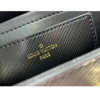 Louis Vuitton LV Women Twist MM Black Epi Grained Leather (5)
