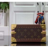 Louis Vuitton Unisex Coffret Trésor 24 Monogram Canvas Microfiber Lining Golden Brass (2)