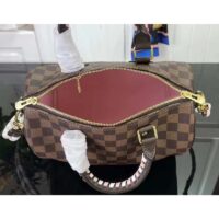 Louis Vuitton Women LV Braided Speedy 25 Handbag Damier Ebene Coated Canvas (5)