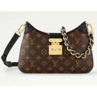 Louis Vuitton Women LV Twinny Monogram Reverse Coated Canvas Cowhide Leather (12)