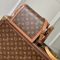 Louis Vuitton Women Mini Dauphine Lock XL Monogram Coated Canvas Cowhide Leather (1)