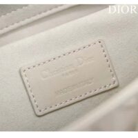 Dior Women CD Medium D-Joy Bag Latte Cannage Calfskin Diamond Motif (1)