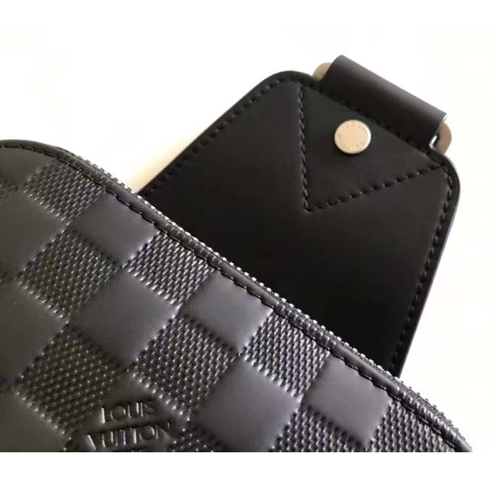 Louis Vuitton LV Unisex Avenue Slingbag NM Damier Infini Cowhide Leather (9)