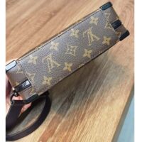 Louis Vuitton LV Unisex Handle Soft Trunk Monogram Macassar Coated Canvas Cowhide Leather (2)