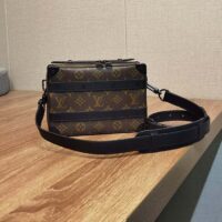 Louis Vuitton LV Unisex Handle Soft Trunk Monogram Macassar Coated Canvas Cowhide Leather (2)