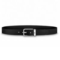 Louis Vuitton LV Unisex LV Pont Neuf 35mm Belt Taiga Calf Leather (2)