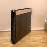 Louis Vuitton LV Unisex Pochette Jour Monogram Coated Canvas Aged Cowhide Leather (6)